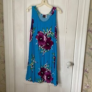 Hawaiian Pull on cover up / sun dress